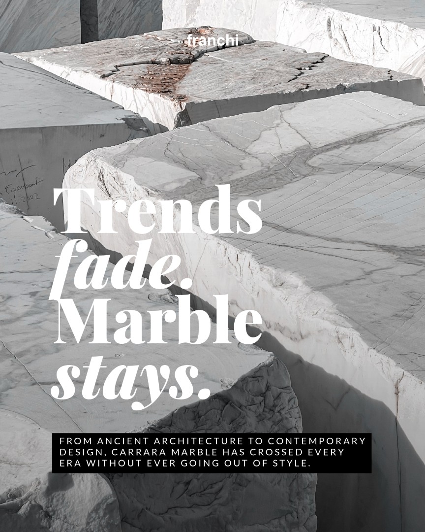 La materia che resta: il marmo di Carrara tra storia del gusto e design contemporaneo